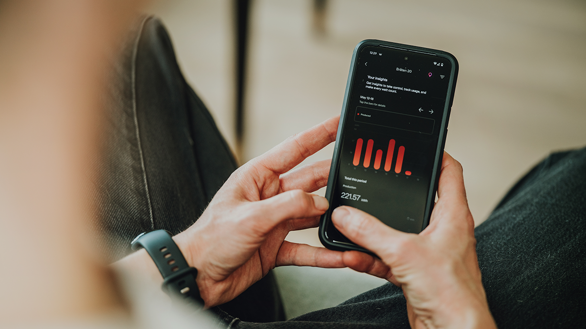 Koll på din energi i mobilen