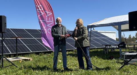 Här invigs Sveriges största energigemenskap