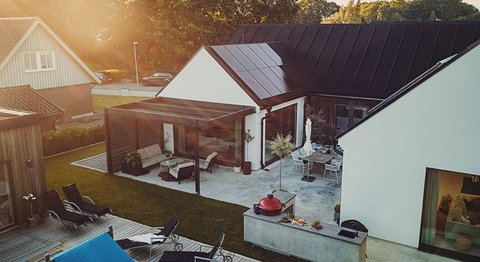 Solenergi är en bra lösning för att minska din elförbrukning