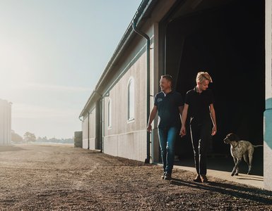 Solen har blivit viktig skörd för släktgården