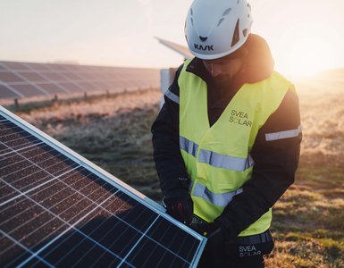 Svea Solar i markavtal om solparker på 500 MW