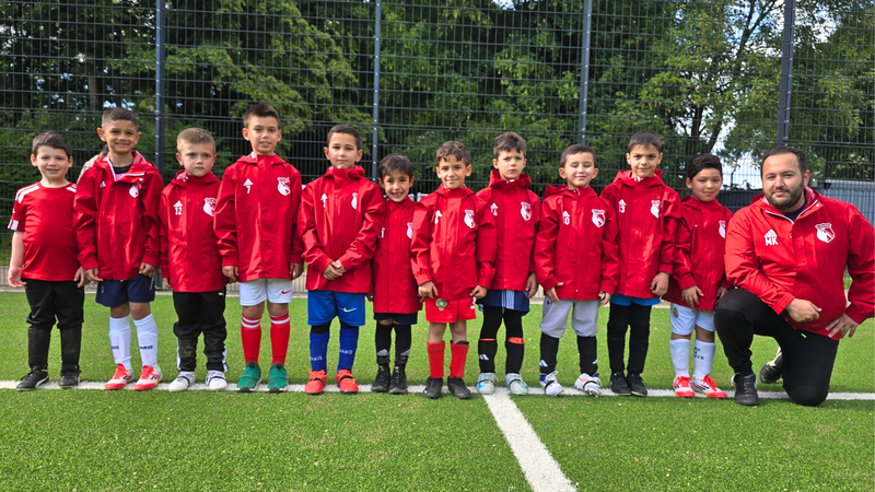 U7 Mannschaft Regenjacken