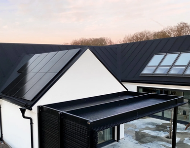 Design i både hus och solceller i Sölvesborg