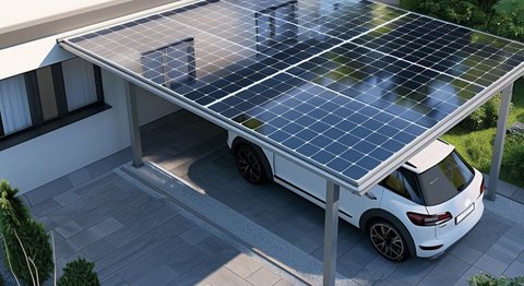 Pergola fotovoltaica: cos’è, quanto costa, permessi e distanza dal confine